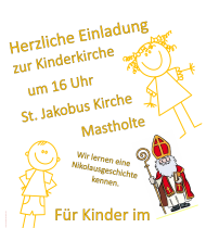 Kinderkirche Mastholte 09.12.2023